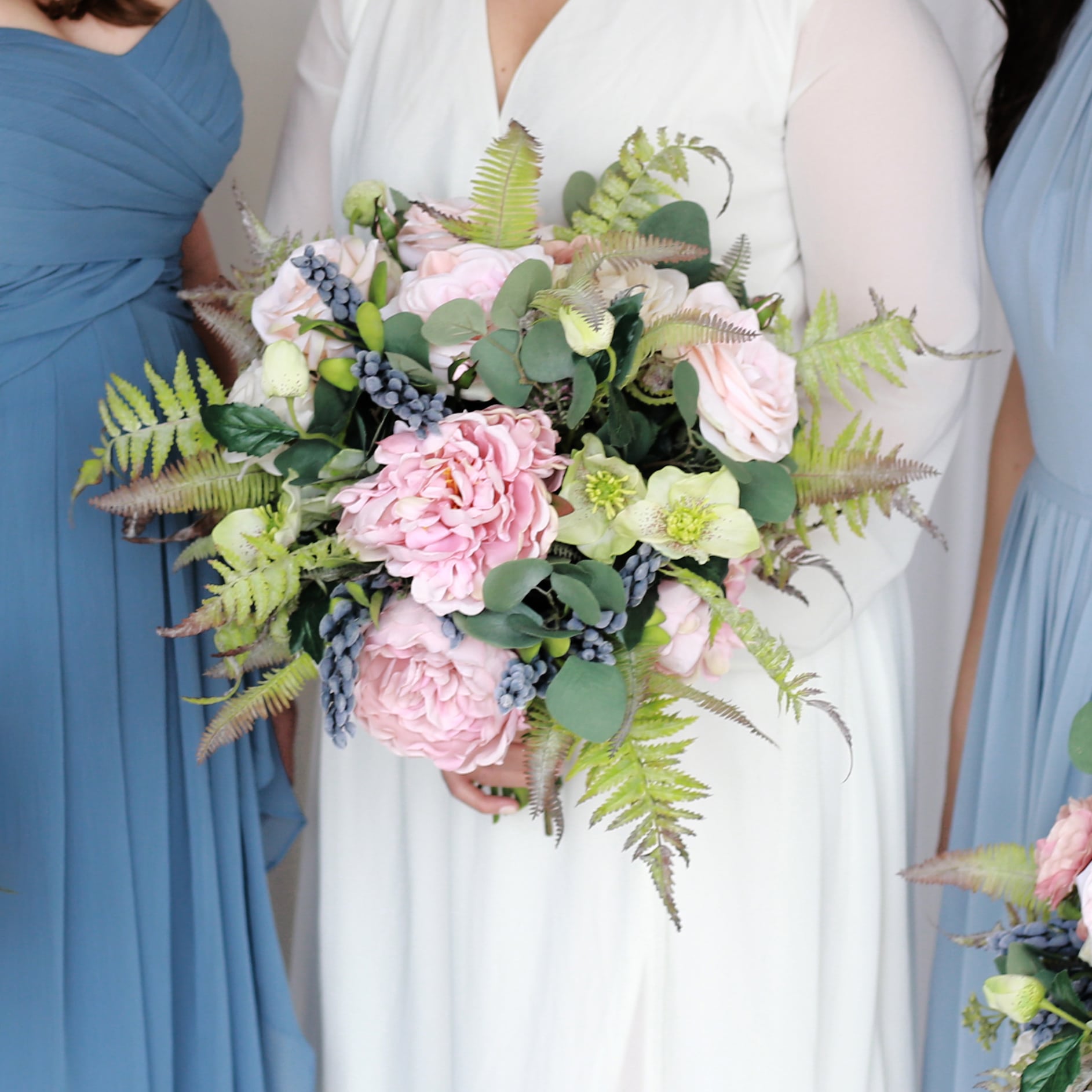 Beautiful Faux Wedding Flowers