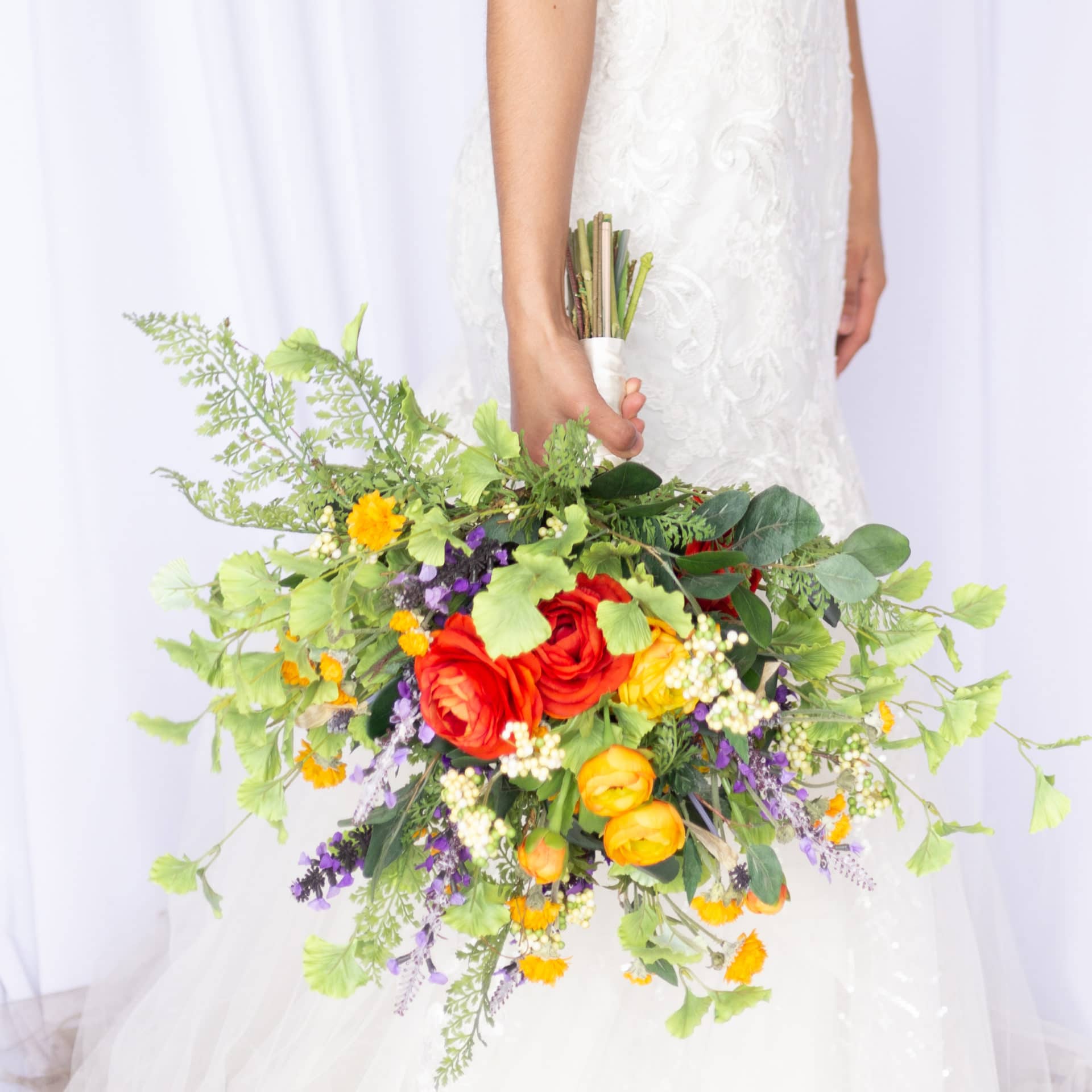 Colorful Bridal Bouquet