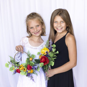 Colorful Flower Girl Bouquets
