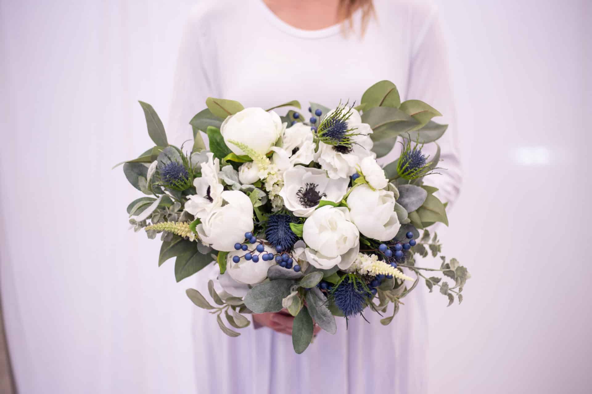 Jannie Silk Flower Bouquet Rental