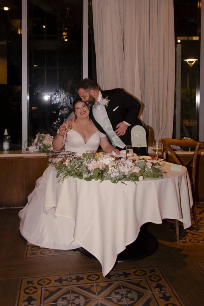 VGC Partner Claire Manship Wedding Sweetheart Table