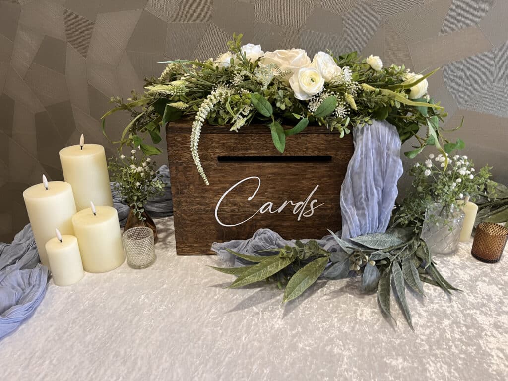 Wedding Card Box Decor