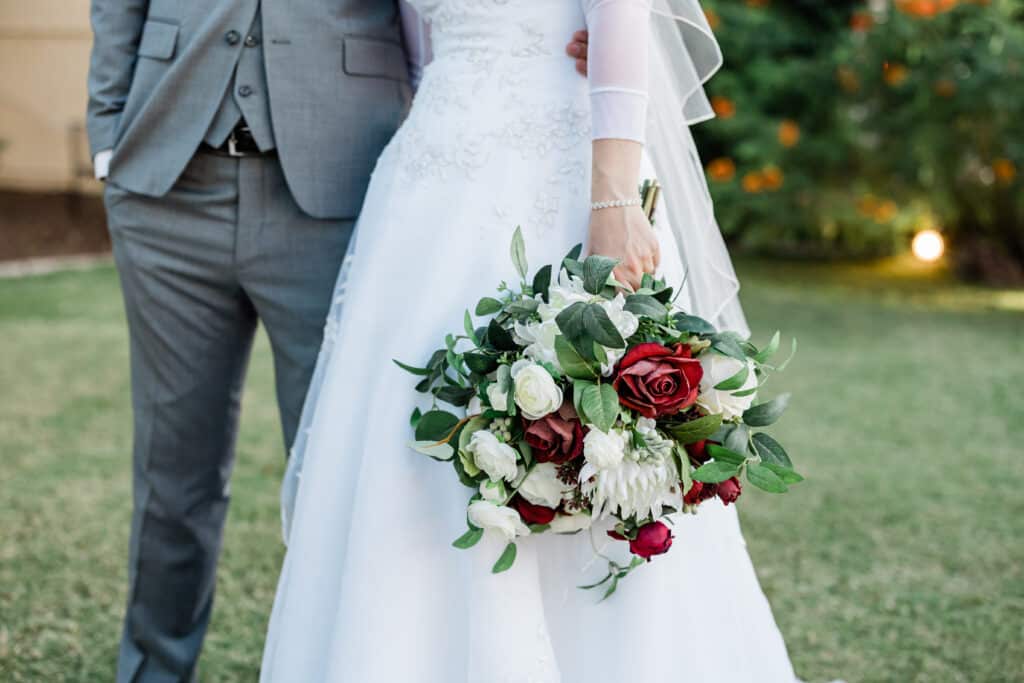 Hanging Bridal Bouquet