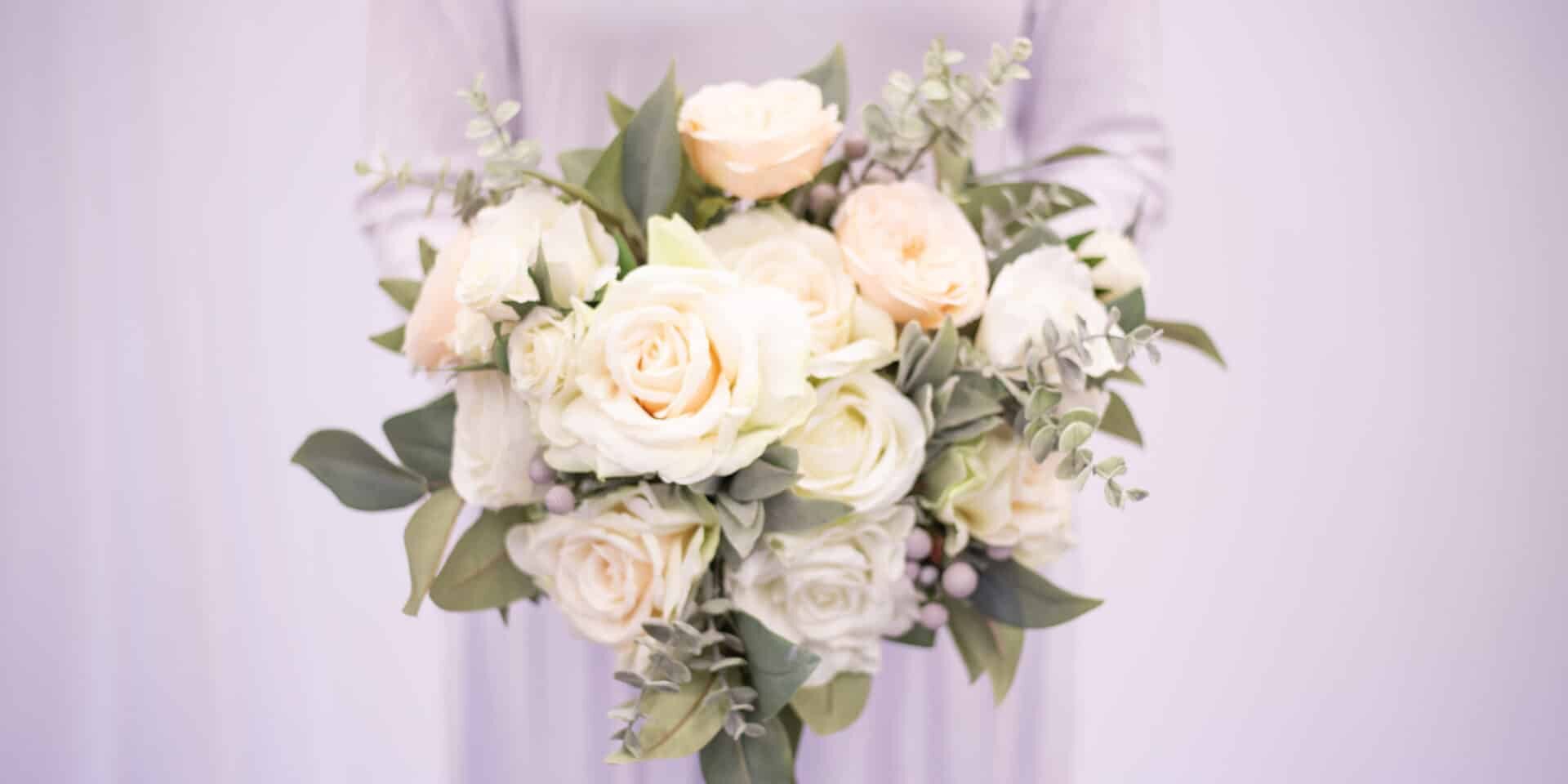 Silk Wedding Flower Bouquet Rental