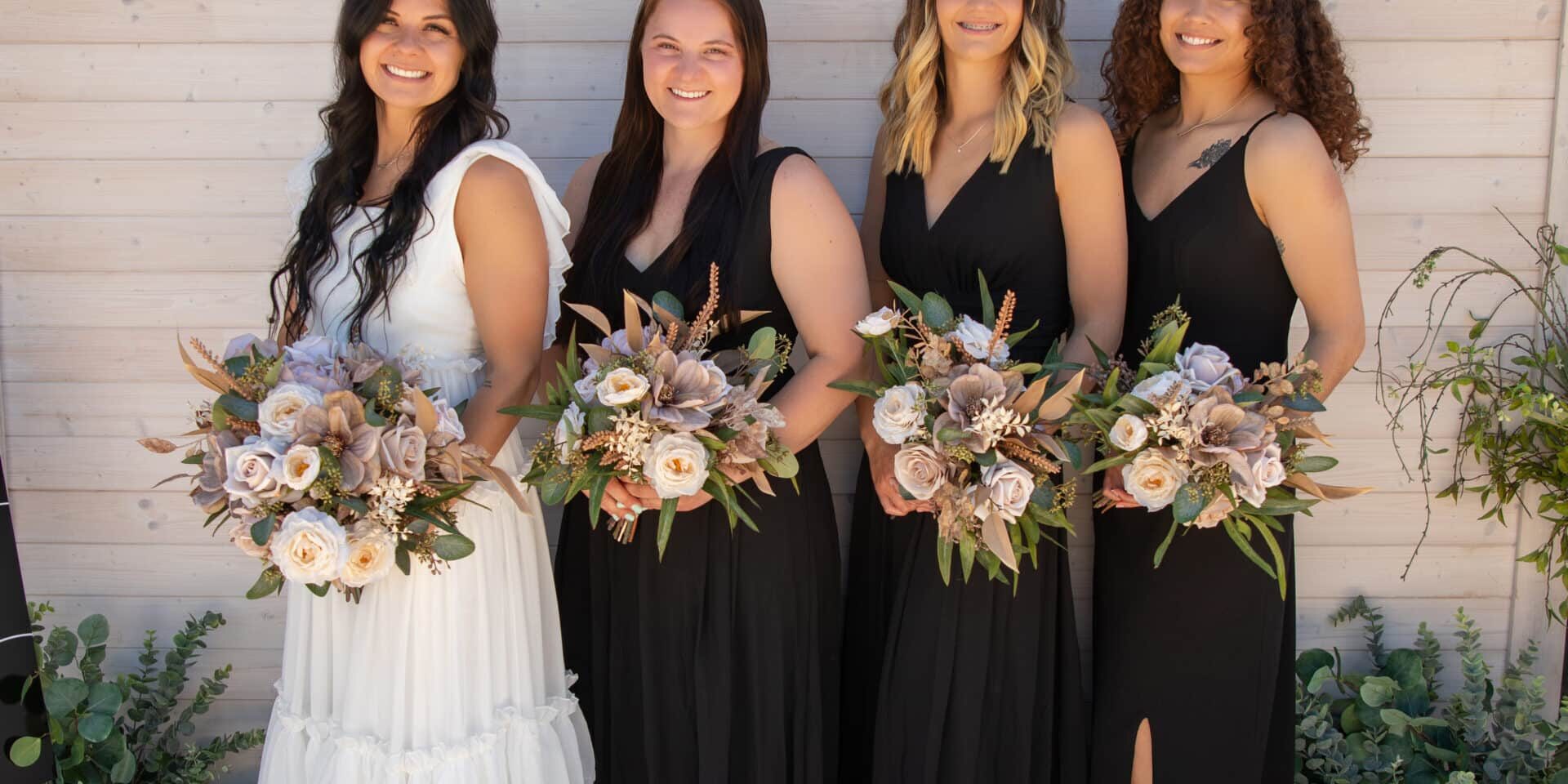 Christa Kathleen Hand Tied Wedding Bouquet
