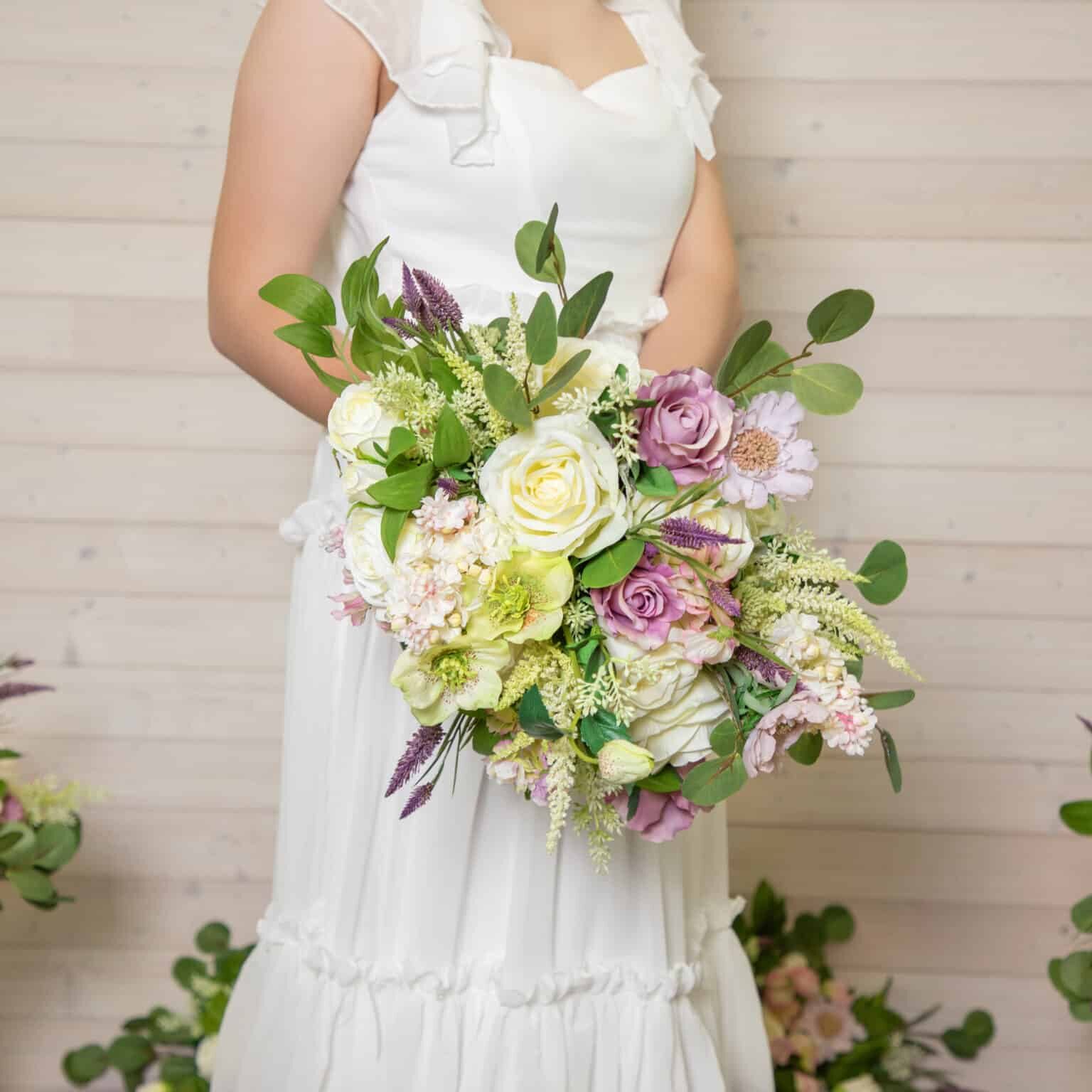 Pastel Garden Premium Silk Wedding Flowers