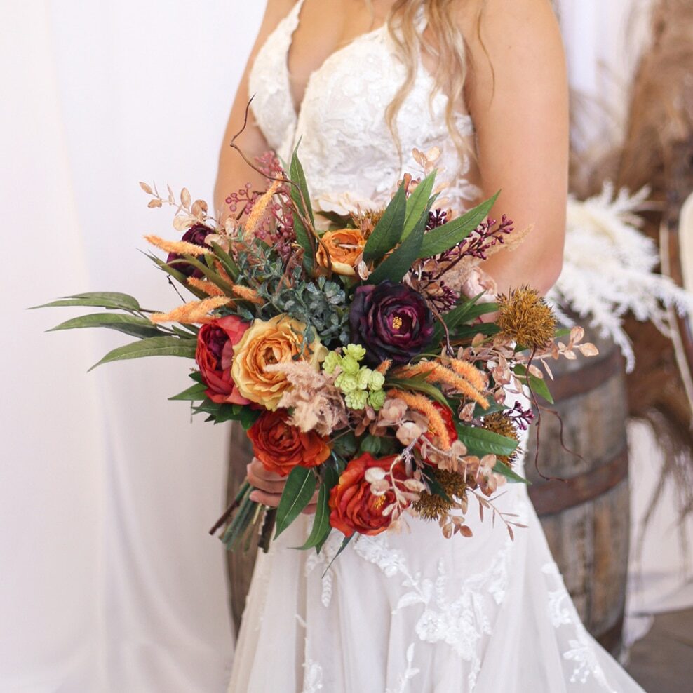 Whitney Faux Boho Bridal Bouquet