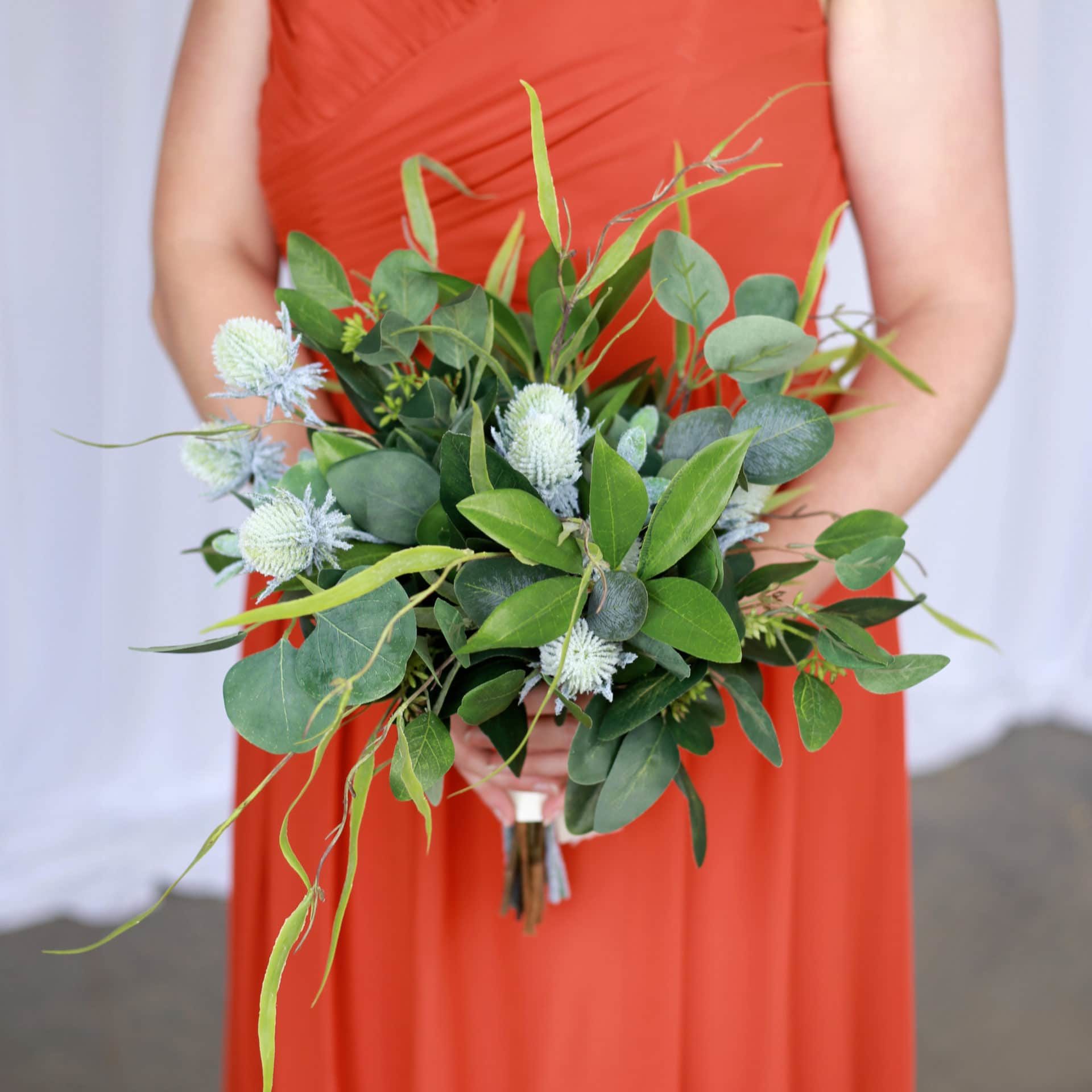 Silk Bridesmaid Bouquet